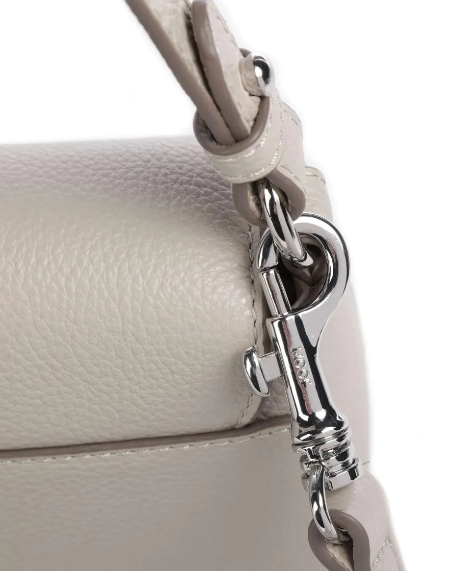 Cortina Edition Loreen Schultertasche Lederimitat hellgrau