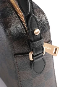 Cortina Piazza Cloe Umhängetasche Lederimitat dunkelbraun