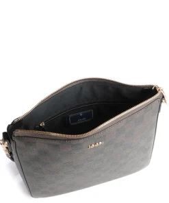 Cortina Piazza Jasmina Umhängetasche Lederimitat dunkelbraun