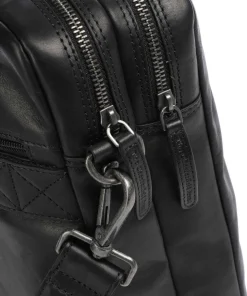 Cow Wax Pull Up Fabian Aktentasche 15″ Rindsleder schwarz