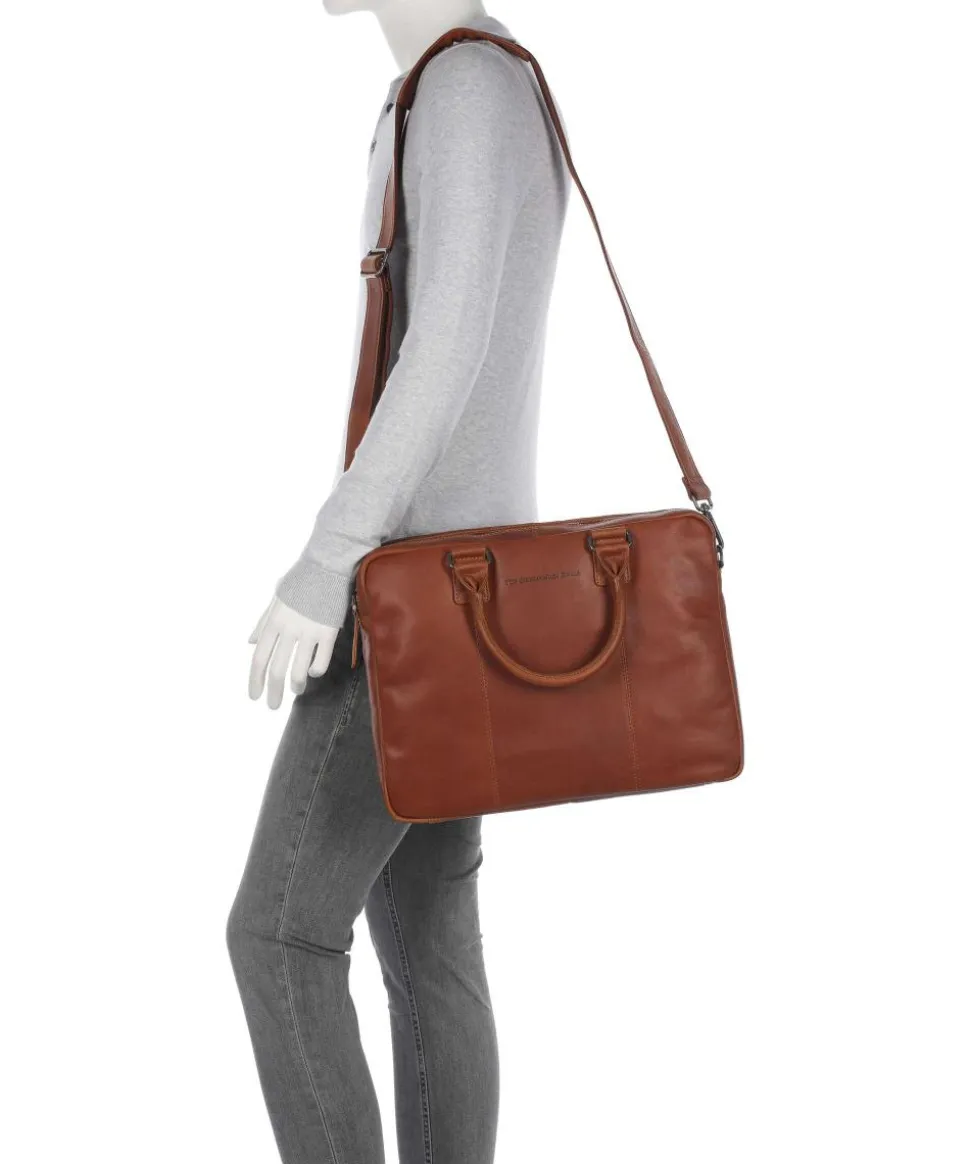 Cow Wax Pull Up Fabian Aktentasche 15″ Rindsleder cognac