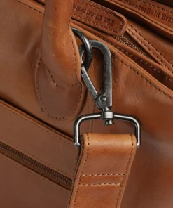 Cow Wax Pull Up Passau Handtasche 10″ Pull-Up Rindsleder cognac