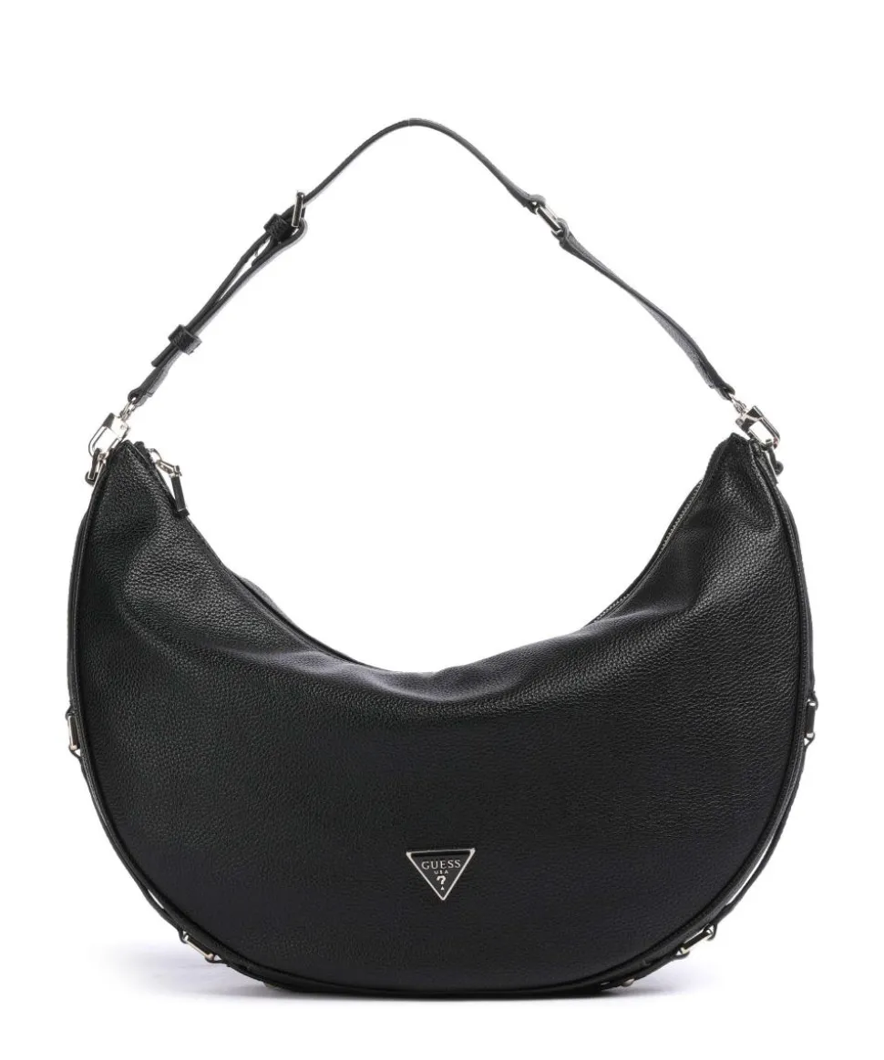 Cresidia Beuteltasche Lederimitat schwarz