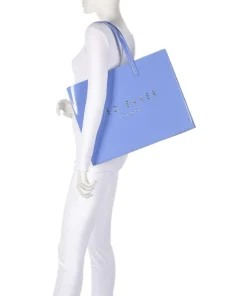 Crikon Shopper Lederimitat blau