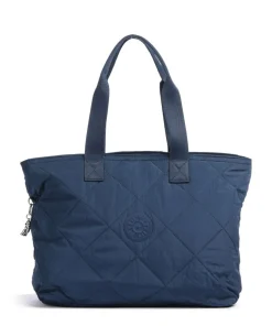 Crinkled Quilt Colissa Up Shopper 15″ Polyamide dunkelblau
