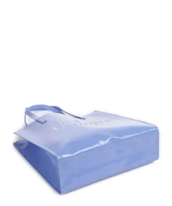 Crinkon Shopper Lederimitat blau