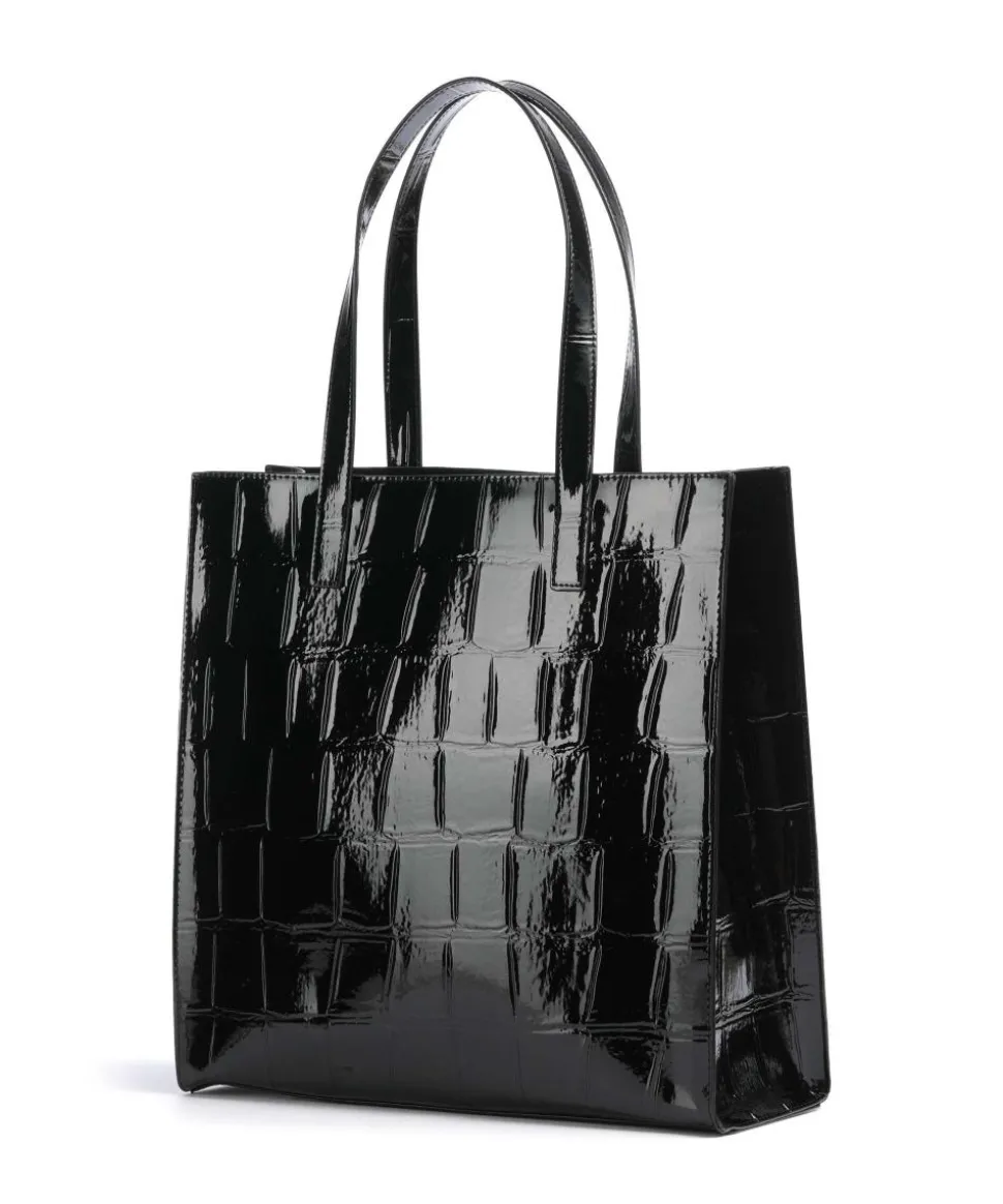 Croccon Shopper Polyurethane schwarz