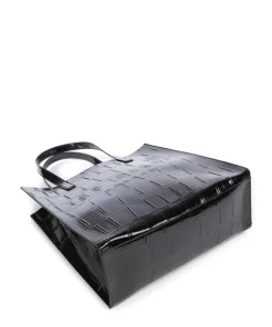 Croccon Shopper Polyurethane schwarz