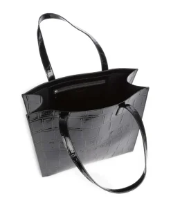 Croccon Shopper Polyurethane schwarz