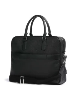 Crosstown Aktentasche 14″ genarbtes Rindsleder schwarz
