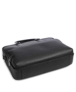 Crosstown Aktentasche 14″ genarbtes Rindsleder schwarz