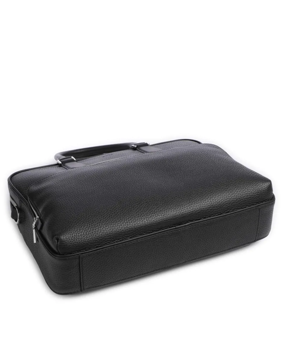 Crosstown Aktentasche 14″ genarbtes Rindsleder schwarz