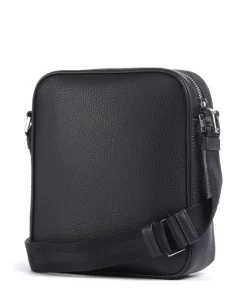 Crosstown Umhängetasche genarbtes Rindsleder navy