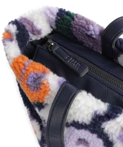 Cuddle Shopper Kunstfell, Leder mehrfarbig