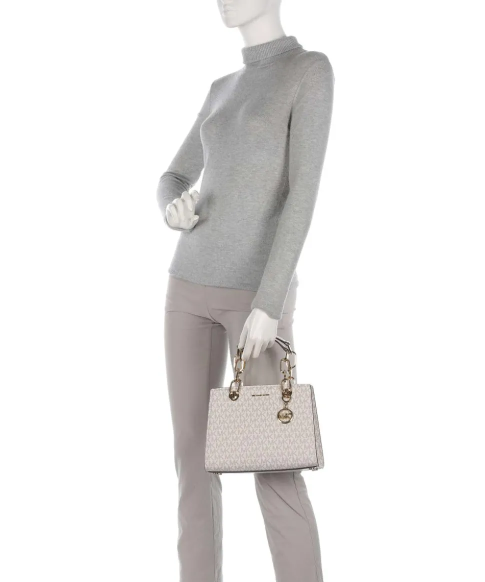 Cynthia Handtasche Canvas elfenbein