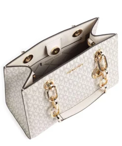 Cynthia Handtasche Canvas elfenbein