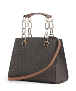 Cynthia Handtasche Canvas dunkelbraun