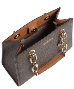 Cynthia Handtasche Canvas dunkelbraun