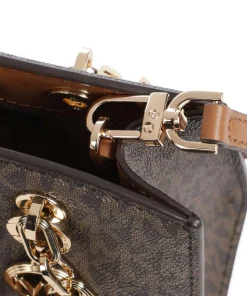 Cynthia Umhängetasche Canvas dunkelbraun