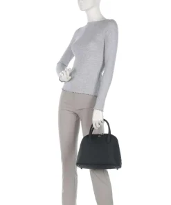 Daily City Handtasche Kunststoff schwarz