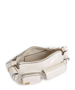 Dakota Small Umhängetasche Pull-Up Rindsleder creme