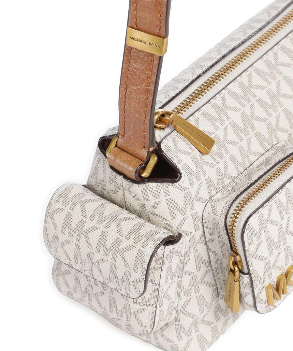 Dakota Small Umhängetasche Lederimitat creme