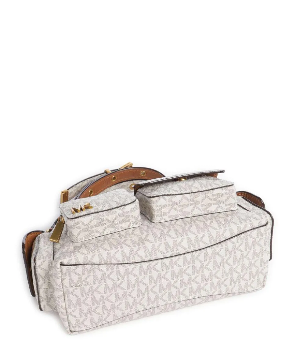 Dakota Small Umhängetasche Lederimitat creme