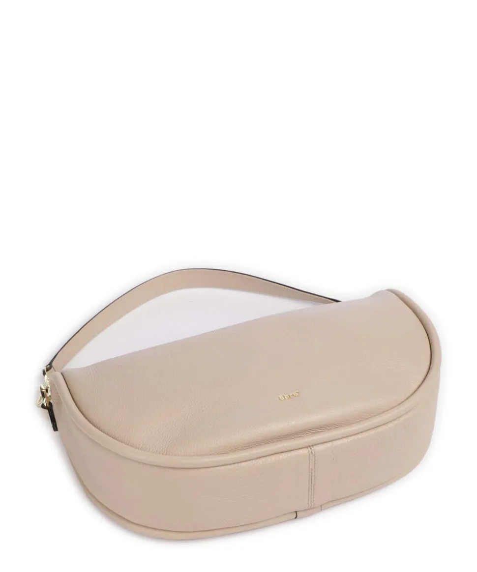 Dalia Willow Beuteltasche genarbtes Leder natur