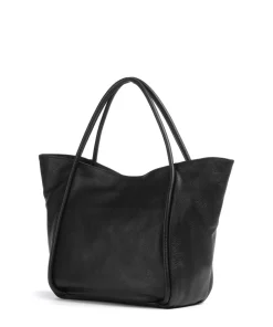 Dalia Willow Shopper genarbtes Leder schwarz
