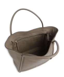 Dalia Willow Shopper genarbtes Leder taupe