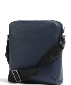 Damiano Umhängetasche fein genarbtes Rindsleder dunkelblau