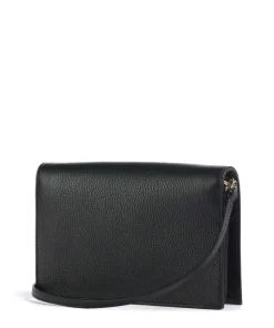 Dandy Umhängetasche genarbtes Leder schwarz