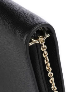 Dandy Umhängetasche genarbtes Leder schwarz