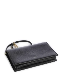 Dandy Umhängetasche genarbtes Leder schwarz