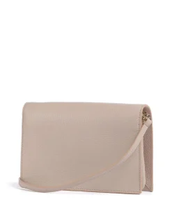 Dandy Umhängetasche genarbtes Leder beige