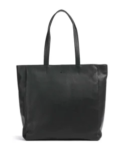 Danya Shopper genarbtes Rindsleder schwarz