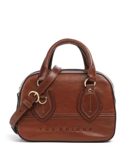 Daphne Handtasche fein genarbtes Rindsleder braun