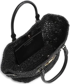 Daphney 20 Straw Handtasche Bast schwarz