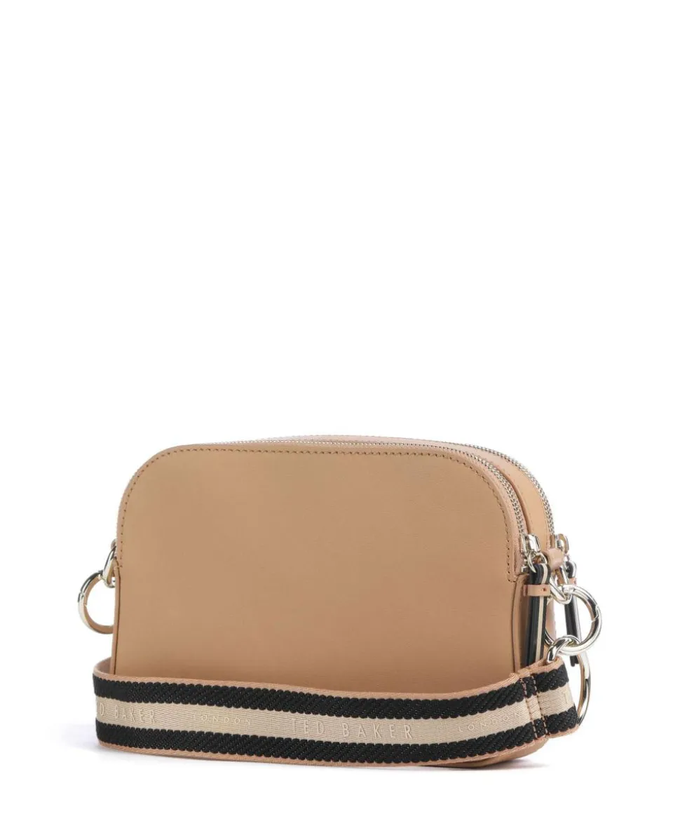 Darcelo Umhängetasche fein genarbtes Rindsleder taupe