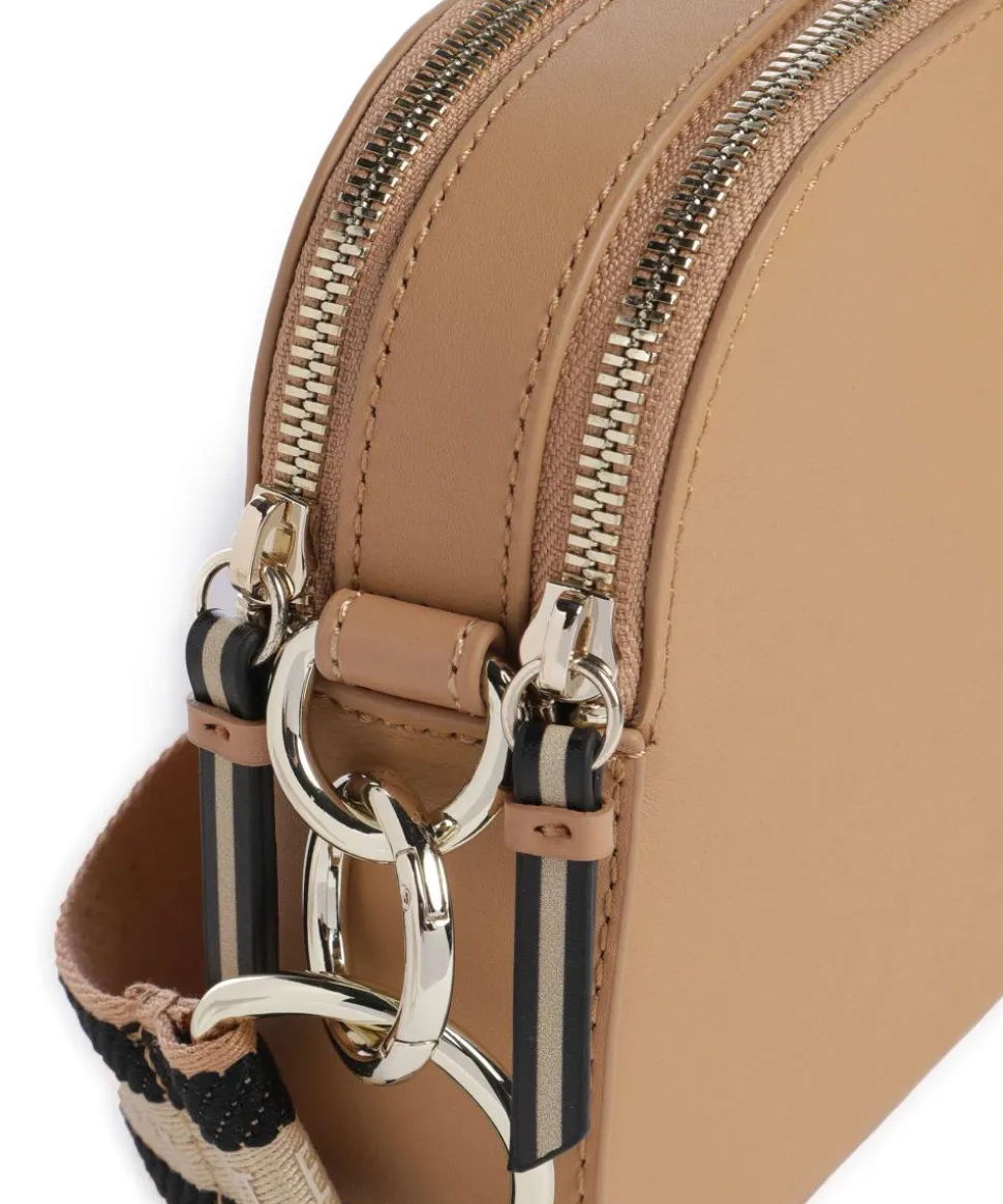 Darcelo Umhängetasche fein genarbtes Rindsleder taupe