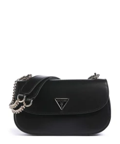 Daryna Schultertasche Lederimitat schwarz