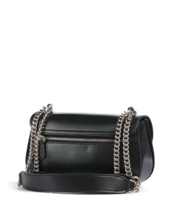 Daryna Schultertasche Lederimitat schwarz