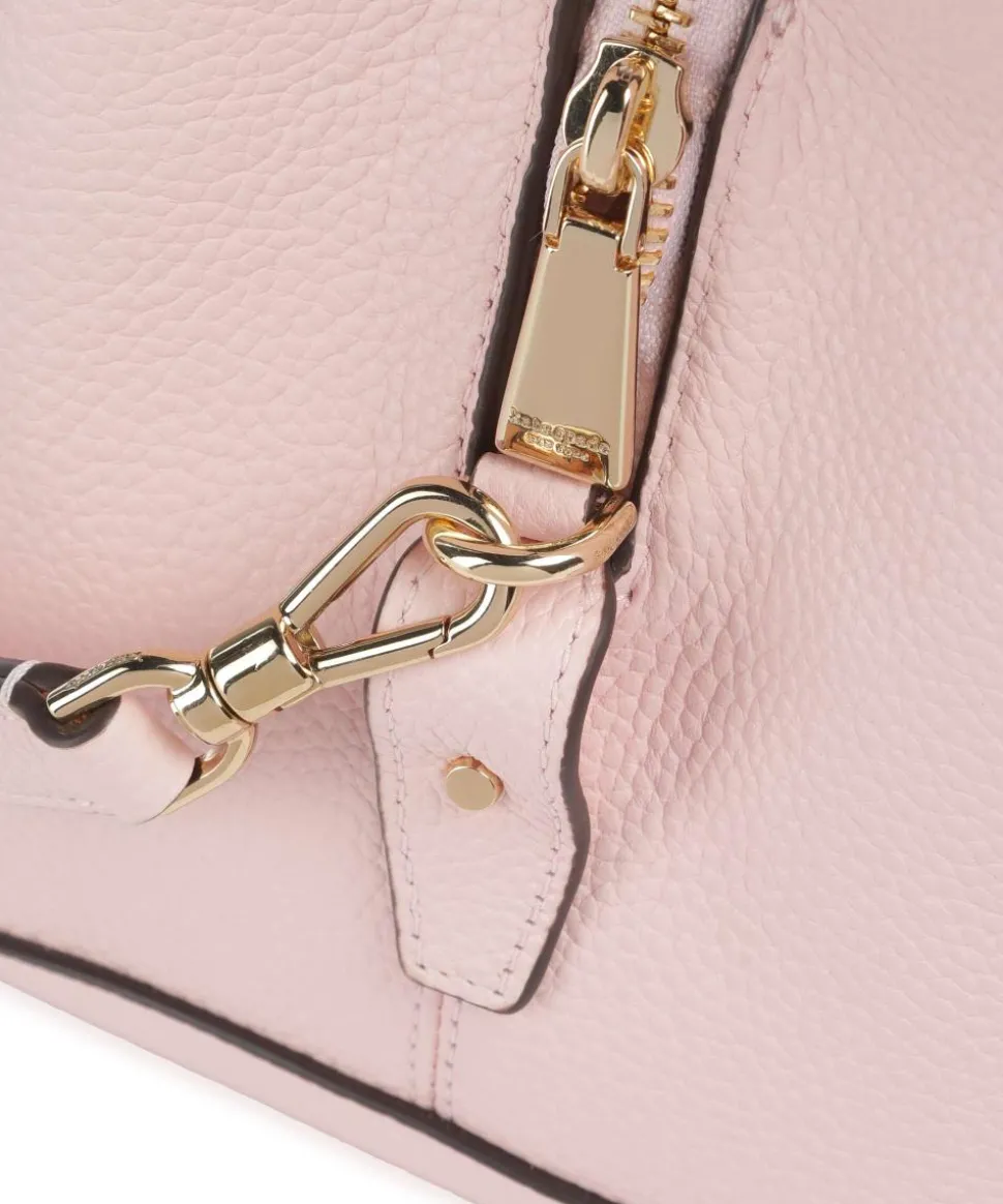 Deco Beuteltasche genarbtes Rindsleder rosa