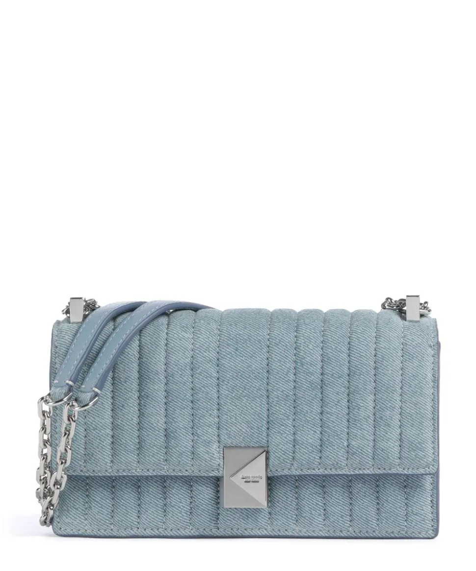 Deco Schultertasche Textil jeans