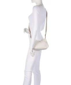 Decoro Edition Aimee Schultertasche Lederimitat weiß