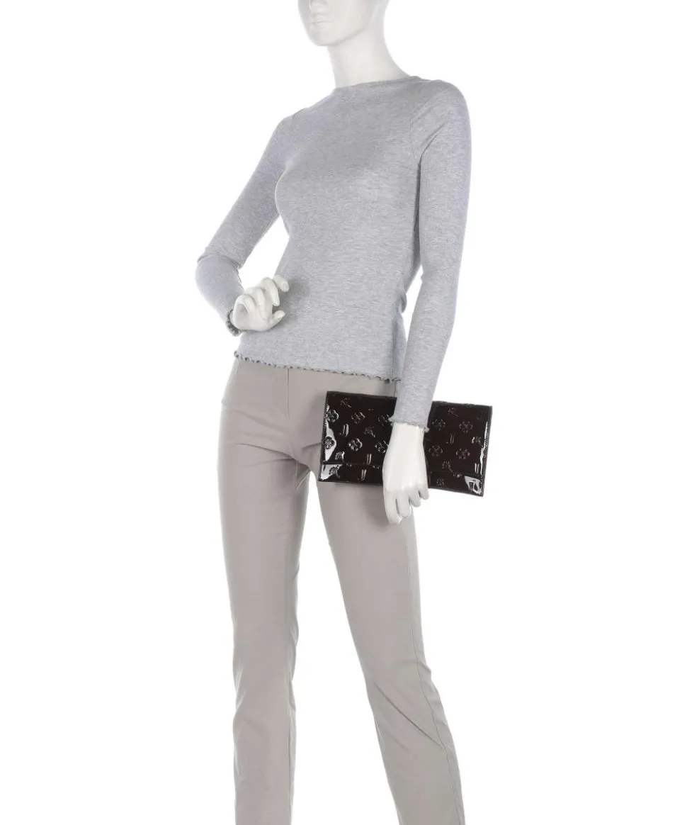 Decoro Lucente Cadea Umhängetasche Lederimitat dunkelbraun