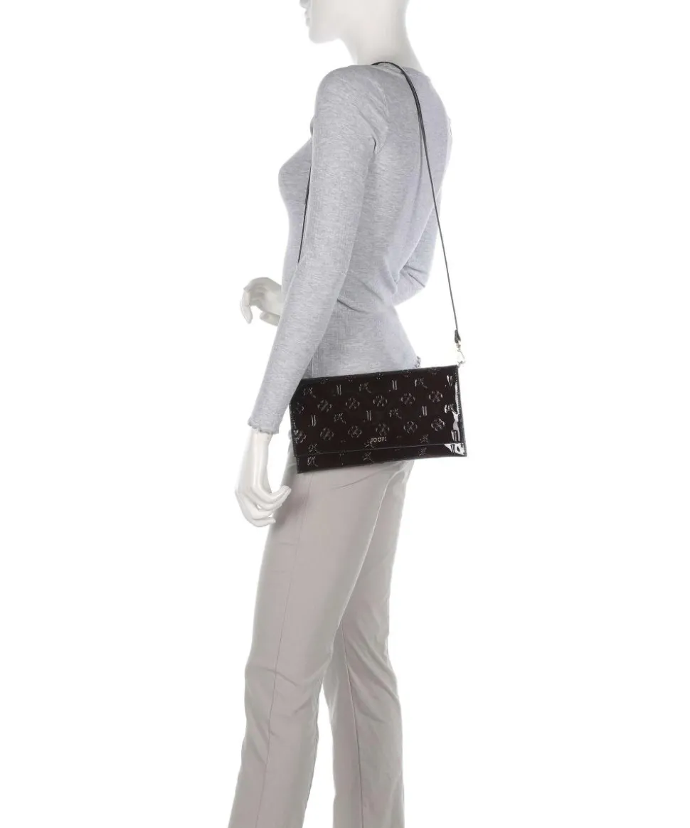 Decoro Lucente Cadea Umhängetasche Lederimitat dunkelbraun