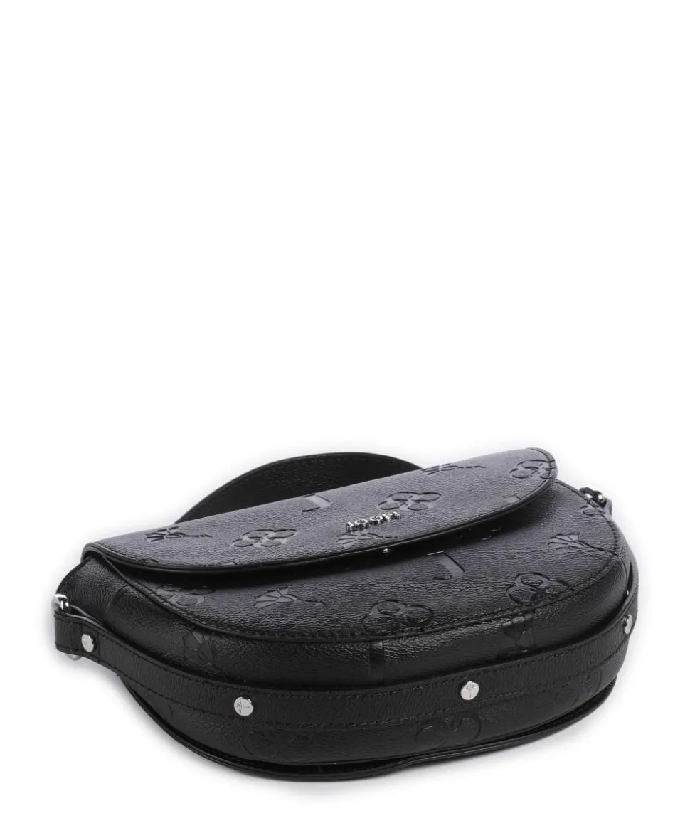 Decoro Stampa Kaley Handtasche Lederimitat schwarz