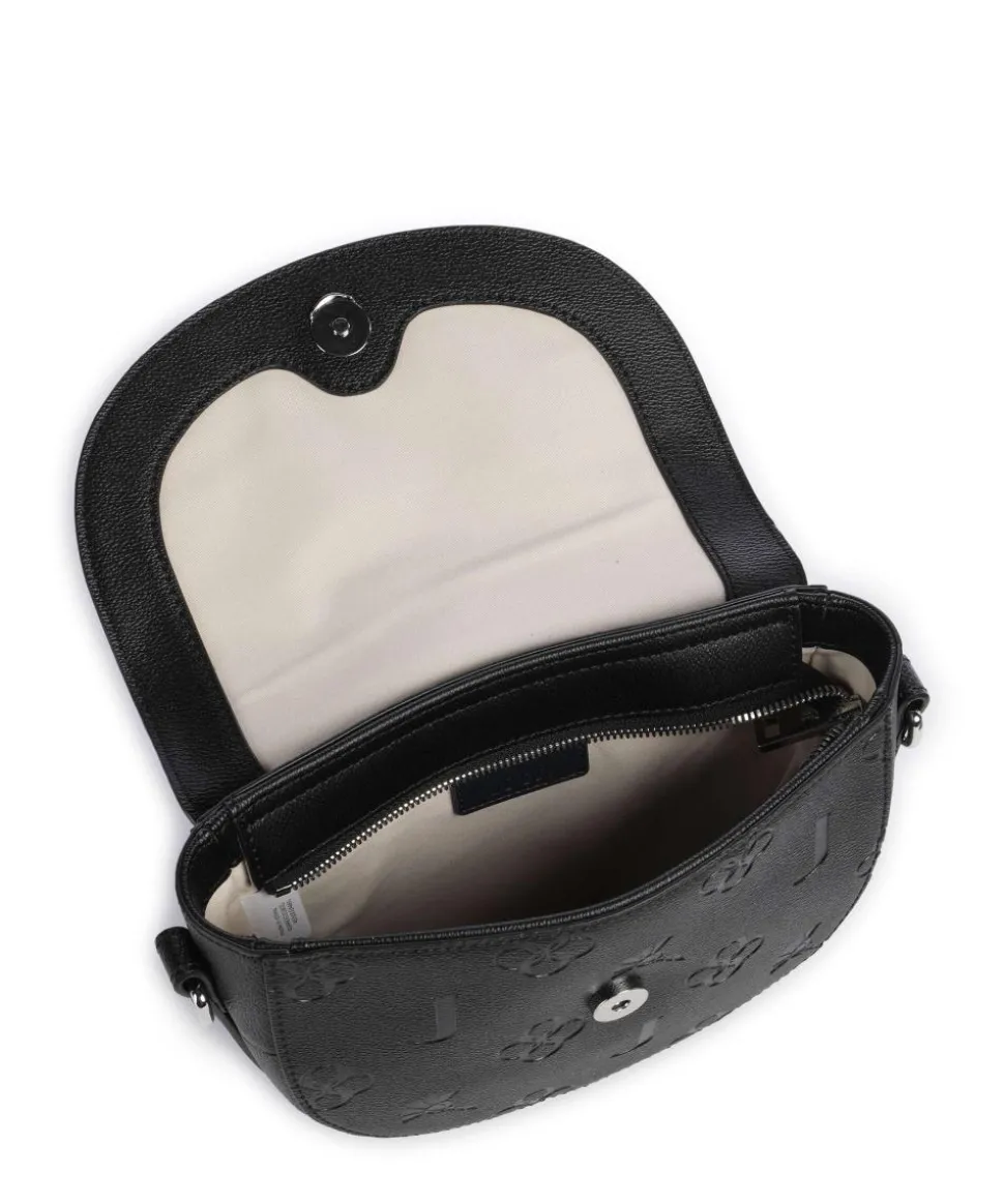 Decoro Stampa Kaley Handtasche Lederimitat schwarz