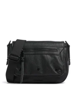 Deep Dark Umhängetasche Polyurethane schwarz